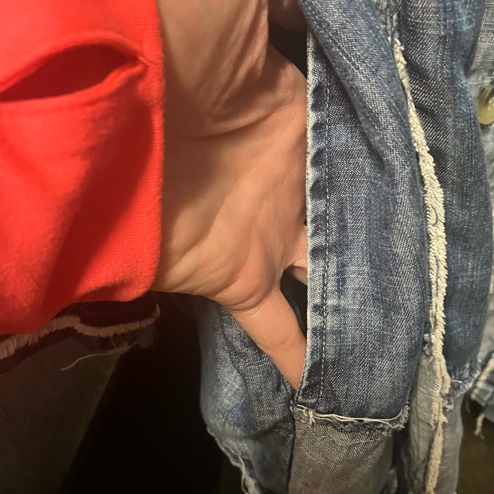 Jaded Gypsy Patchwork Denim Jean Duster Jacket - Picture 5 of 8